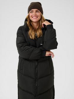 KAFFE Abigail Beanie, Seal Brown Melange, Seal Brown Melange