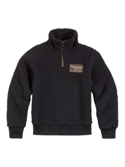 Triumph Motorcycles Roadhouse Zip Fleece, Black, Black