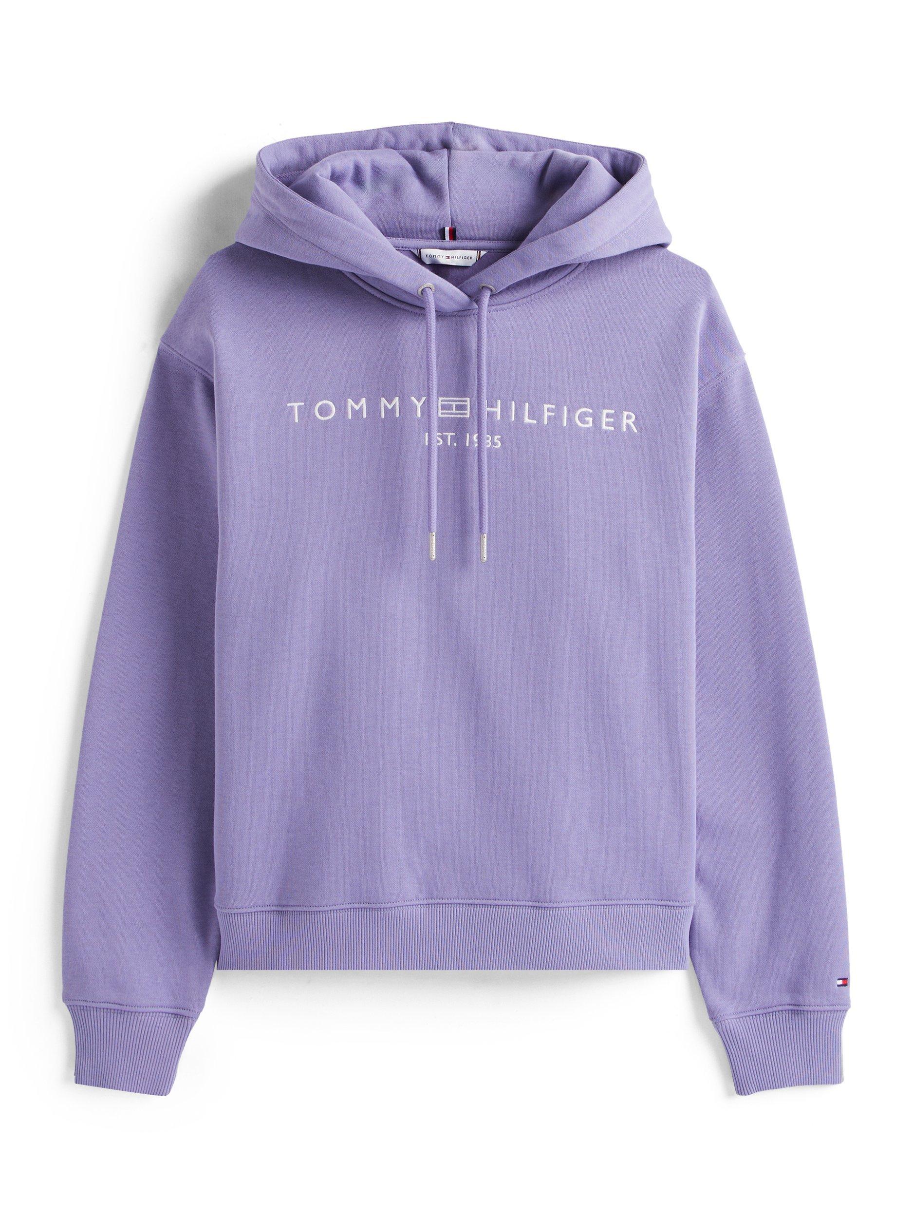 Product image 5 of 5, which shows Tommy Hilfiger Modern Logo Hoodie, Lavender Ash, S