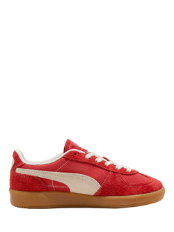 PUMA Palermo Suede Trainers, Candy Apple/Gum, Candy Apple/Gum