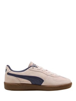 PUMA Palermo Suede Trainers, Jasmine Flower/Plum, Jasmine Flower/Plum