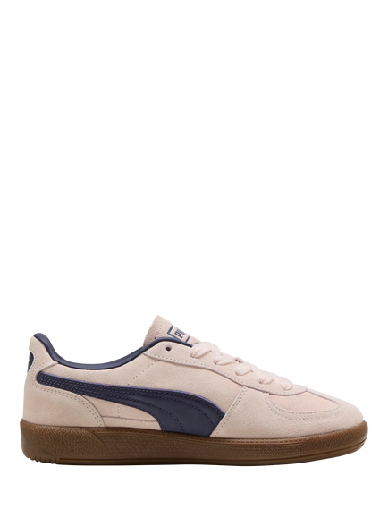 PUMA Palermo Suede Trainers, Jasmine Flower/Plum, Jasmine Flower/Plum