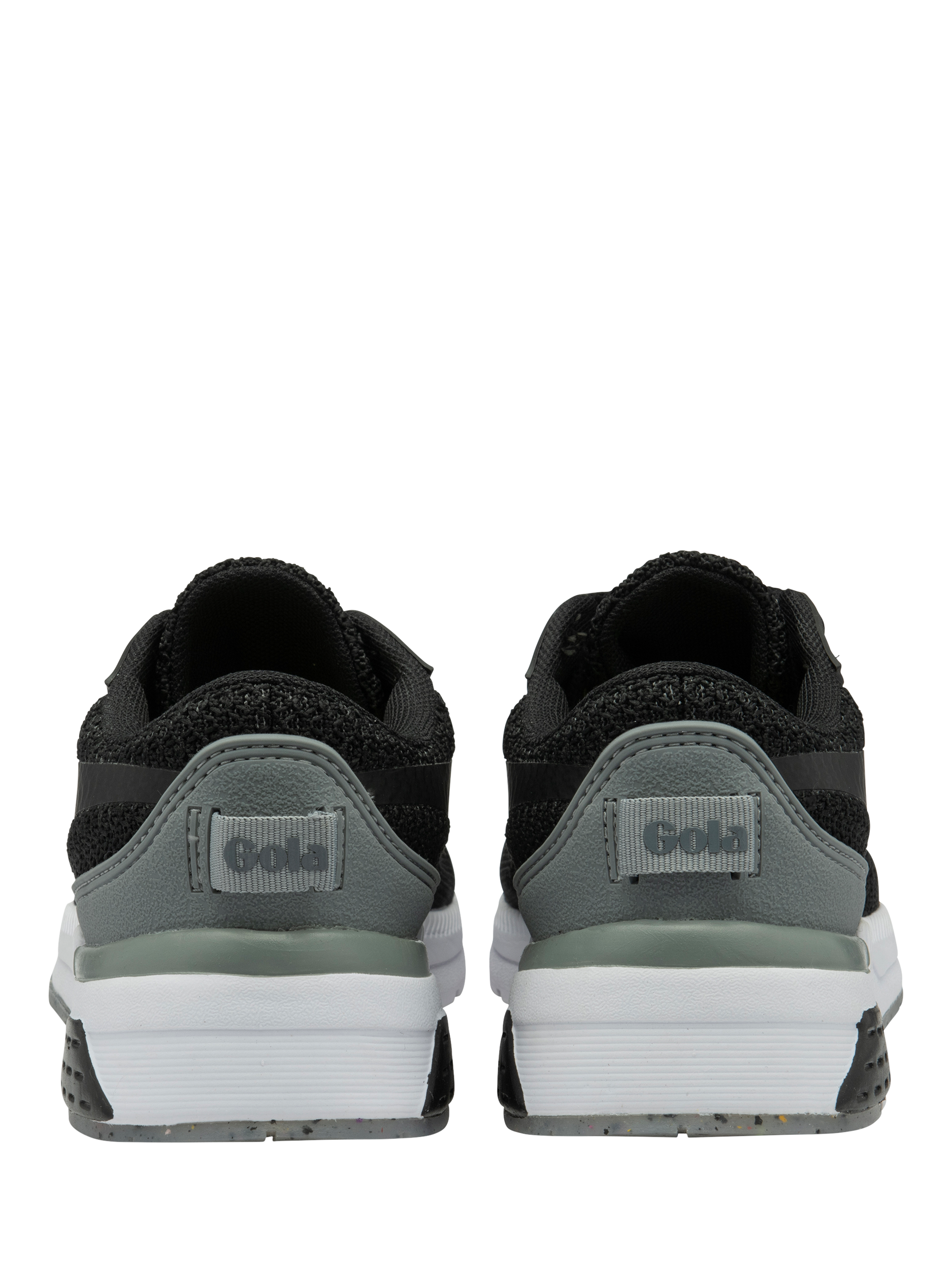 Product image 4 of 6, which shows Gola Performance Atomics 2 Running Trainers, Black/Tea Rose, 3