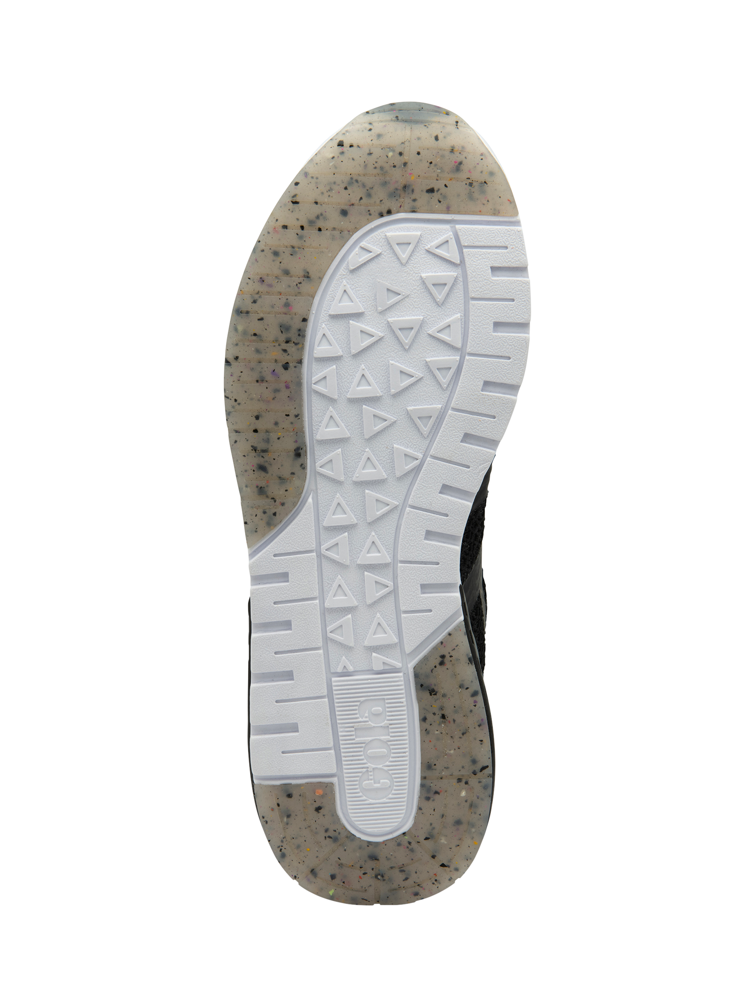 Product image 6 of 6, which shows Gola Performance Atomics 2 Running Trainers, Black/Tea Rose, 3