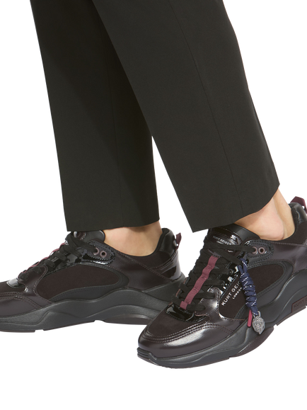 Kurt Geiger London Royston Lace Up Trainers, Dark Brown - view 2, Dark Brown