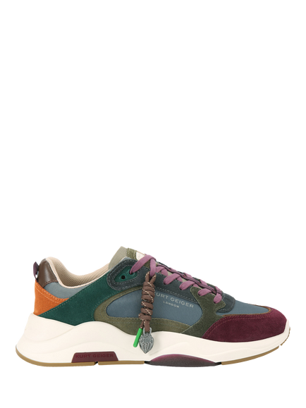 Kurt Geiger London Royston Lace Up Trainers, Multi, Multi