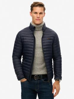 Superdry Non-Hooded Fuji Lite Jacket, Eclipse Navy