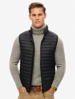 Superdry Fuji Lite Gilet, Jet Black