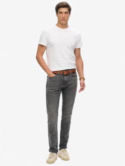 Superdry Vintage Slim Jeans, Clinton Used Grey