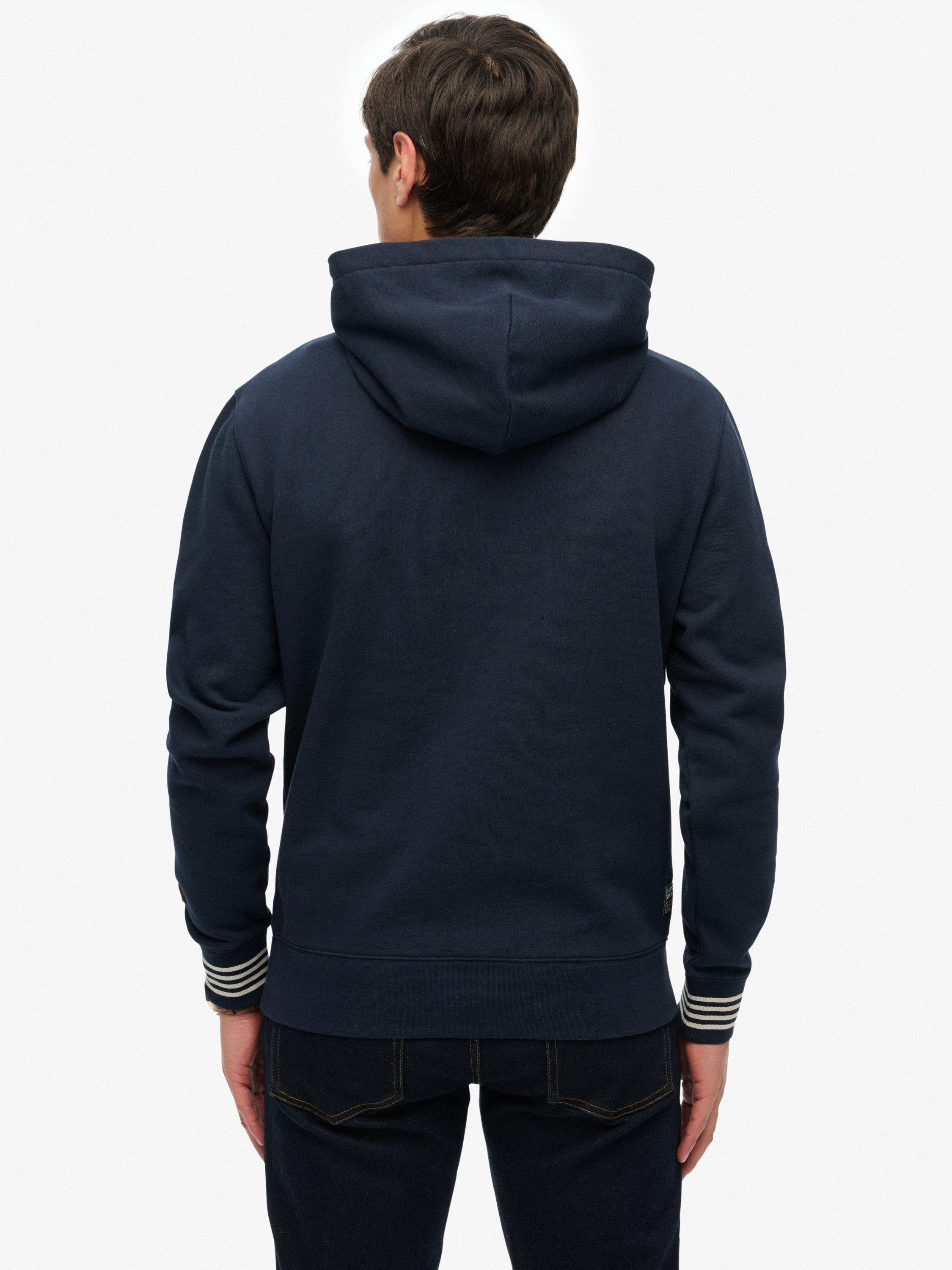 Product image 2 of 5, which shows Superdry Cotton Athletic Club Hoodie, Nautical Navy, S