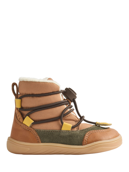 WHEAT Kids' Milan Wool Lined Winter Boots, Cognac, Cognac