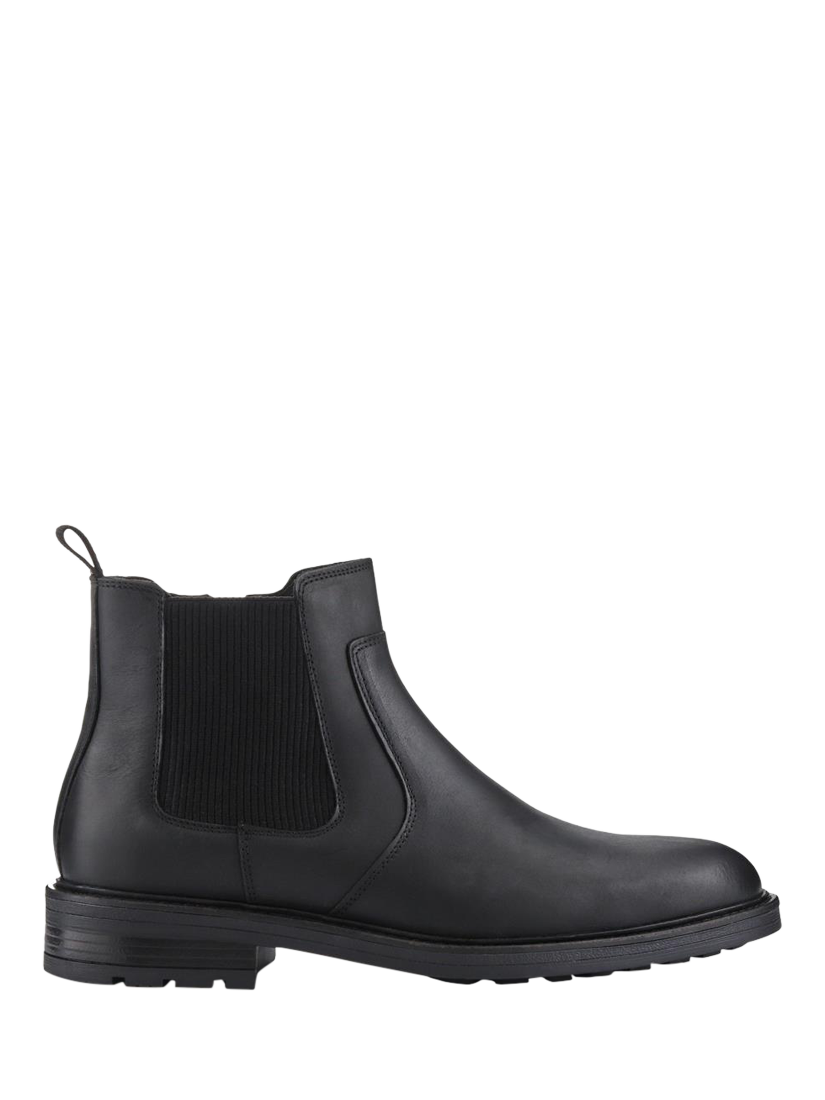 Product image 1 of 5, which shows Jones Bootmaker Feltham Leather Chelsea Boots, Black, 8