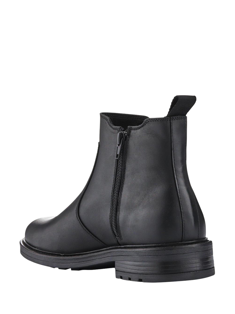 Product image 3 of 5, which shows Jones Bootmaker Feltham Leather Chelsea Boots, Black, 8