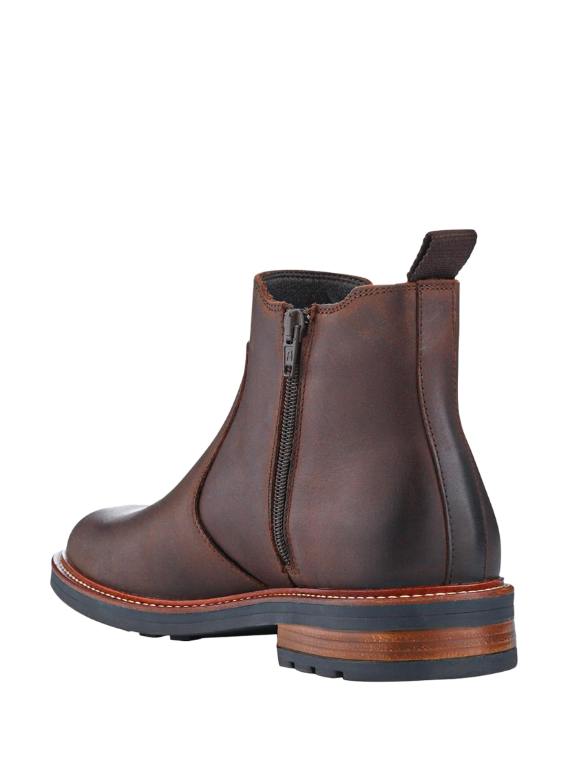 Product image 3 of 5, which shows Jones Bootmaker Feltham Leather Chelsea Boots, Brown, 6