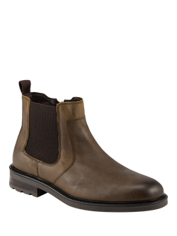 Jones Bootmaker Feltham Leather Chelsea Boots - view 2, Khaki
