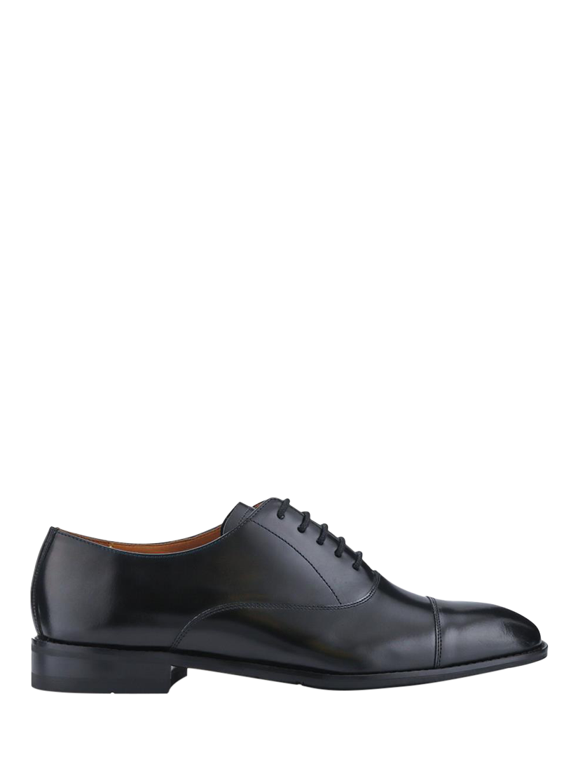 Product image 1 of 6, which shows Jones Bootmaker Canterbury Leather Oxford Shoes, Black, 8.5