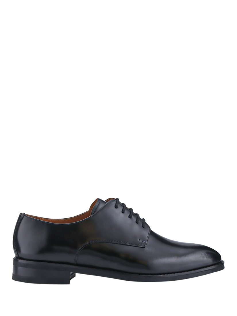 Product image 1 of 6, which shows Jones Bootmaker Chesterfield Leather Derby Shoes, Black, 6