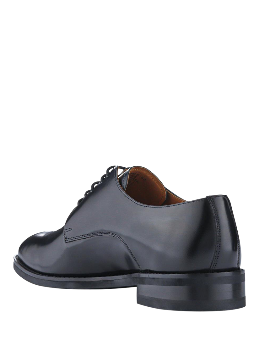 Product image 4 of 6, which shows Jones Bootmaker Chesterfield Leather Derby Shoes, Black, 6