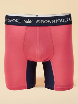 Joules Crown Joules Boxers, Pack of 2, Green/Pink - view 2, Green/Pink