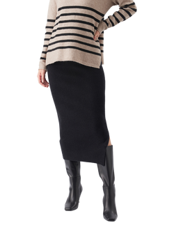 Ripe Dani Knit Maternity Skirt, Black