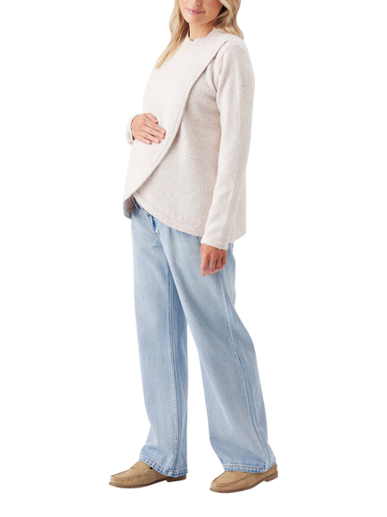 Ripe Addison Nursing Knit Jumper, Mink - view 2, Mink