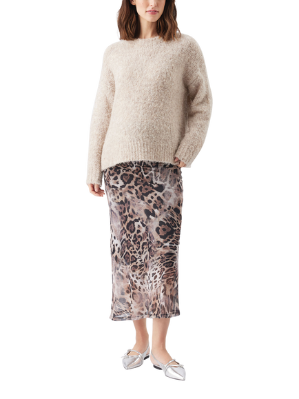 Ripe Theo Cosy Knit Jumper, Latte, Latte