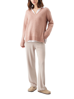 Ripe Vera Nursing Knit Jumper, Rose Marl