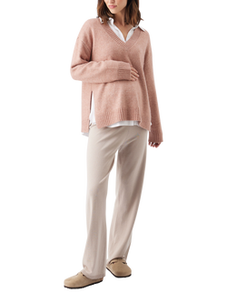 Ripe Vera Nursing Knit Jumper - view 2, Rose Marl