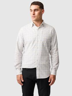 Rodd & Gunn Fox Street Check Cotton Corduroy Shirt, River
