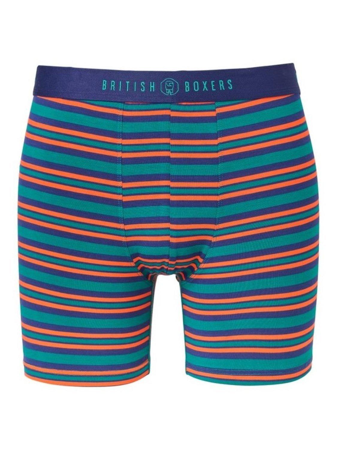 Product image 3 of 6, which shows British Boxers Bamboo Trunks, Pack of 4, Warm Spice, S