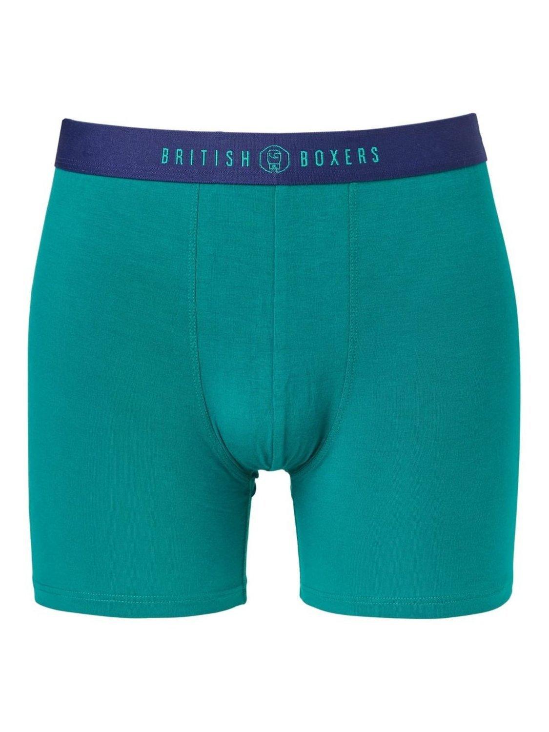 Product image 4 of 6, which shows British Boxers Bamboo Trunks, Pack of 4, Warm Spice, S