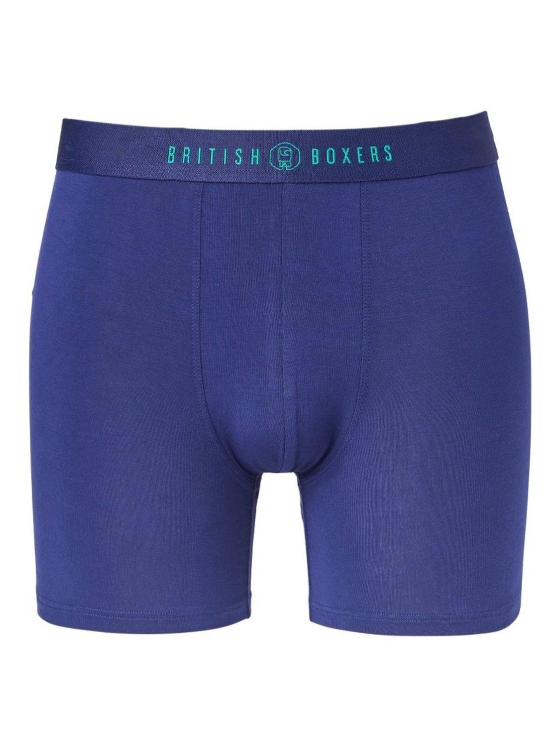 Product image 5 of 6, which shows British Boxers Bamboo Trunks, Pack of 4, Warm Spice, S