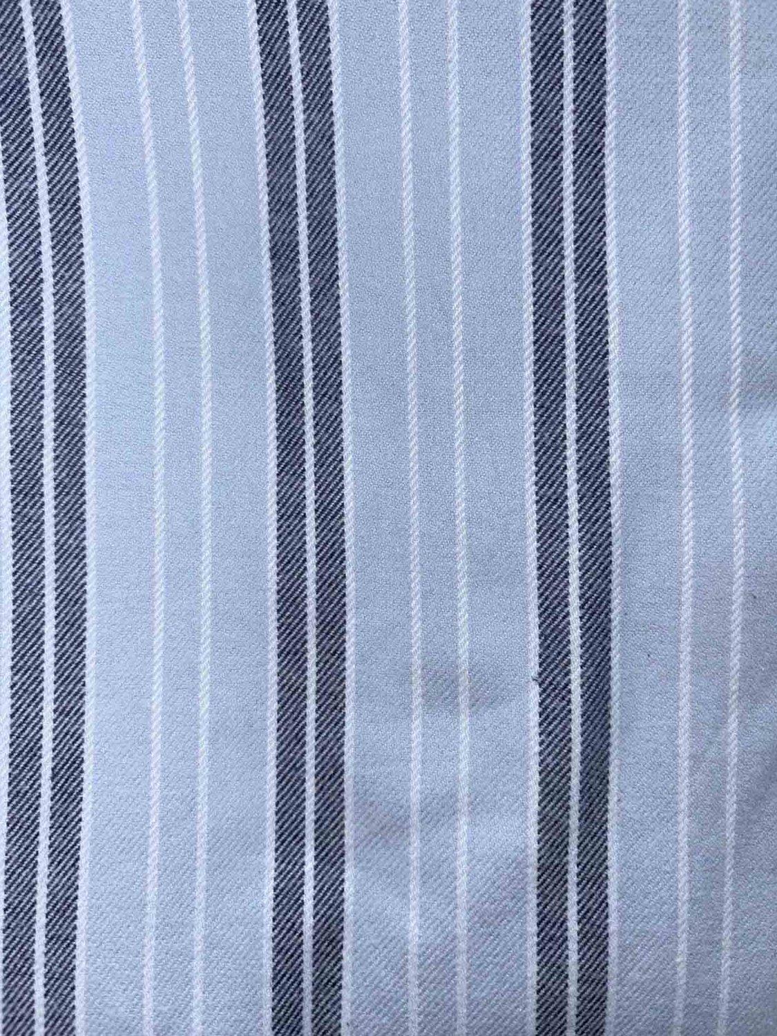 Product image 5 of 5, which shows British Boxers Brushed Cotton Stripe Nightshirt, Brighton Blue, S