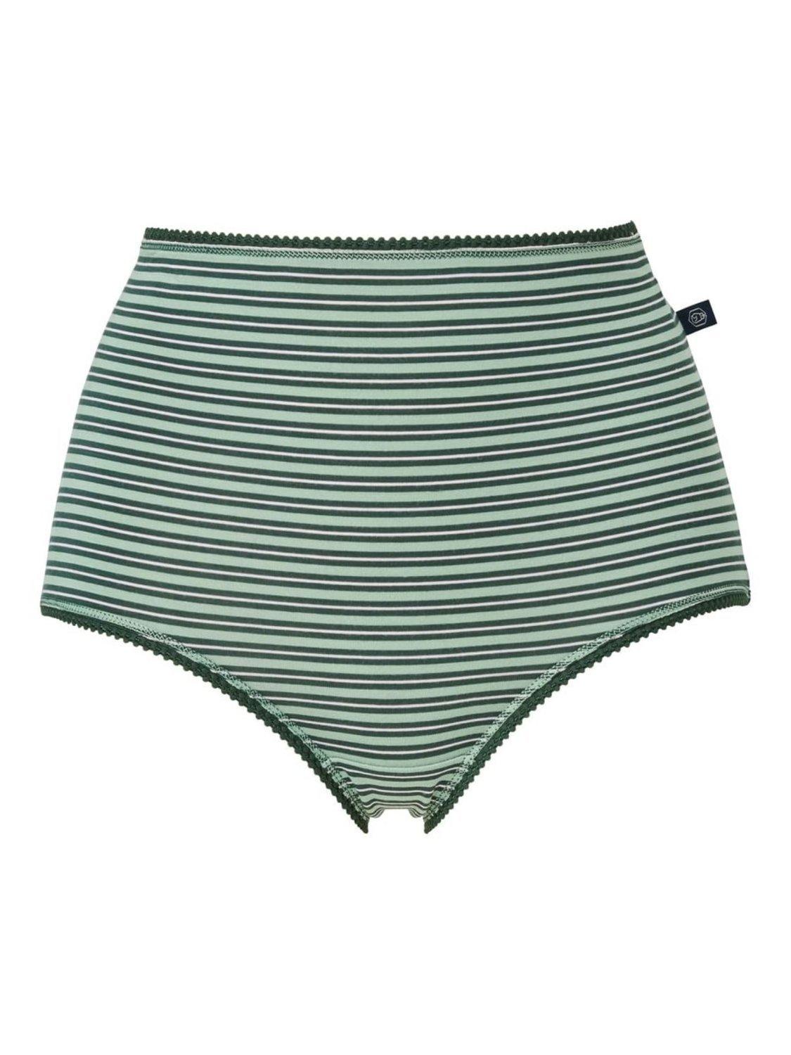 Product image 5 of 5, which shows British Boxers Bamboo Full Briefs, Pack of 4, Juniper, XS