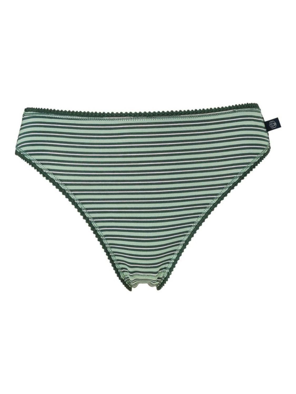 Product image 4 of 4, which shows British Boxers Bamboo High Leg Knickers, Pack of 4, Juniper, XS