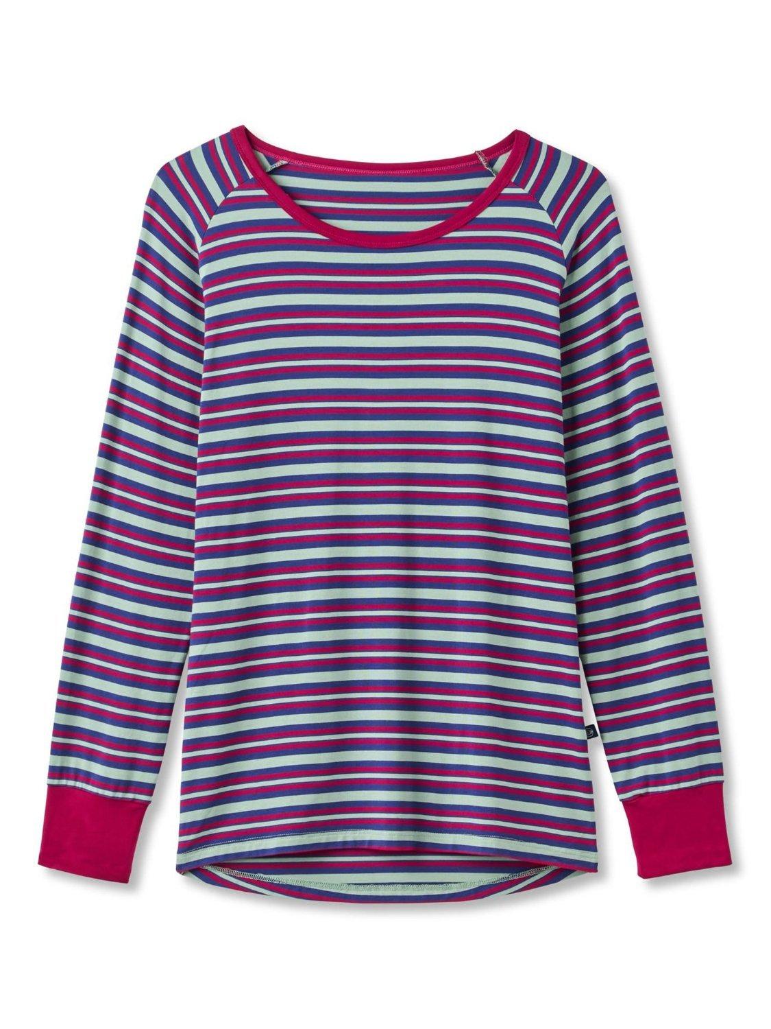 Product image 4 of 5, which shows British Boxers Bamboo Rich Long Pyjama Set, Forest Berry, XS