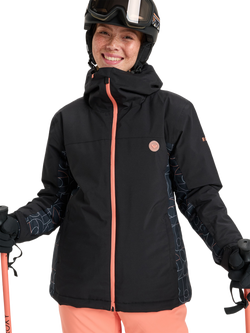 Roxy Technical Snow Jacket, True Black Bobby, True Black Bobby