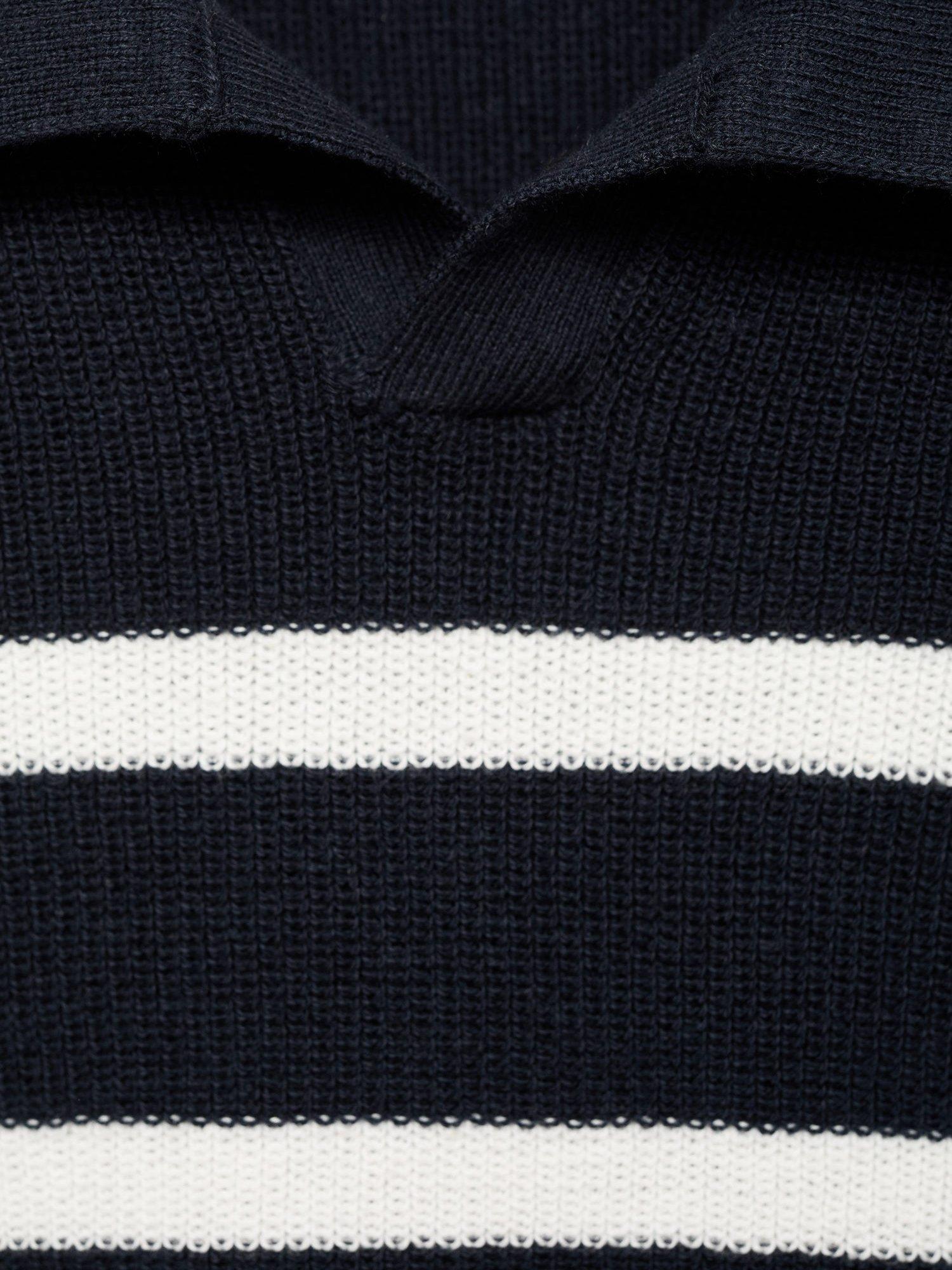 Product image 5 of 5, which shows Mango Kids' Enzo Jumper, Navy, 4-5 years