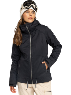 Roxy Meade Women's Snow Jacket, True Black, True Black
