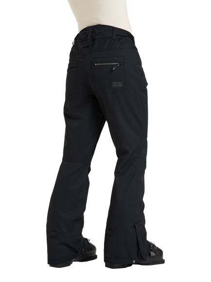Roxy Nadia Women's Technical Ski Pants, True Black - view 2, True Black