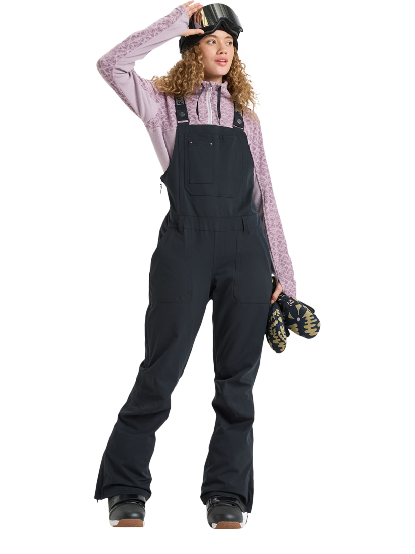 Roxy Women's Rideout Bib Snow Trousers, True Black