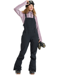 Roxy Women's Rideout Bib Snow Trousers, True Black, True Black