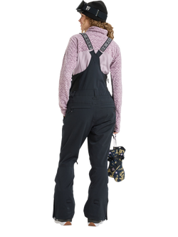 Roxy Women's Rideout Bib Snow Trousers, True Black - view 2, True Black