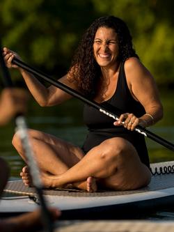 Davy J The Classic Crossback Swimsuit - view 2, Black