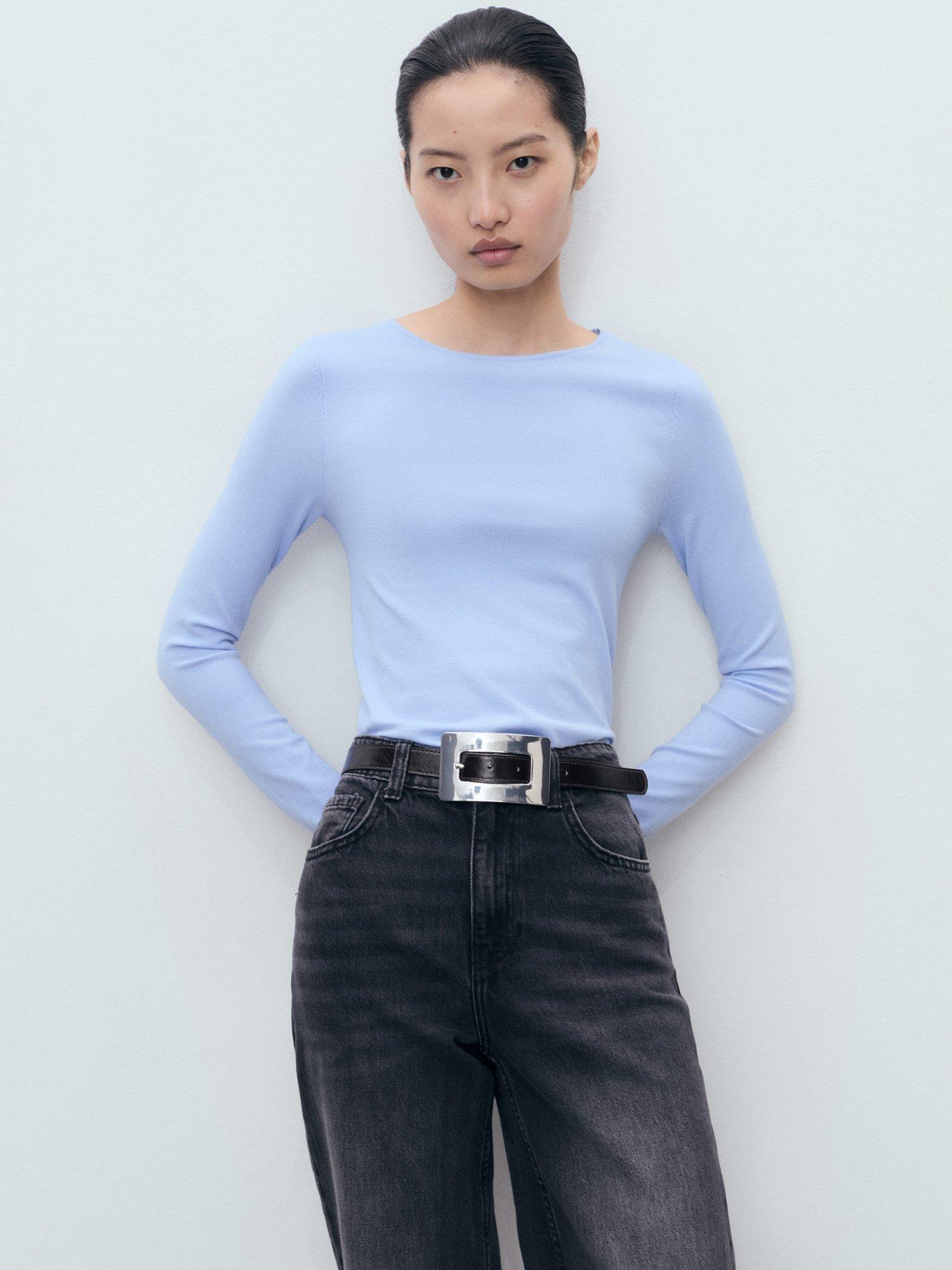 Mango Rira Fine Knit Sweatshirt