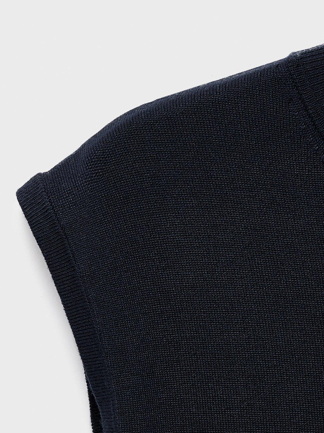 Product image 5 of 9, which shows Mango Pomodore Jumper Maxi Dress, Navy, 8