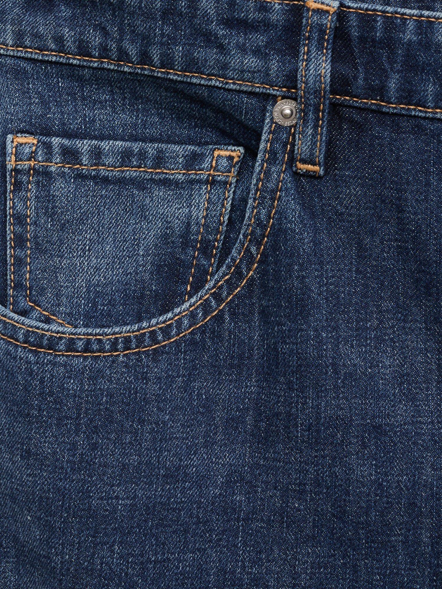 Product image 5 of 7, which shows Mango Annie Low Waist Wide Leg Jeans, Open Blue, 4