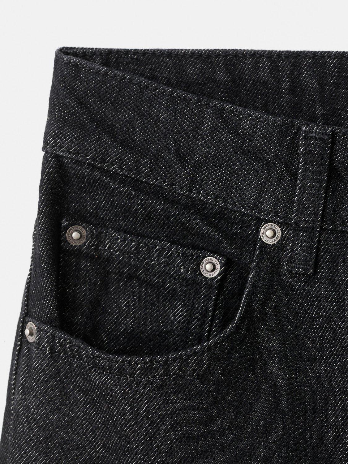Product image 5 of 7, which shows Mango Martina Straight Leg Jeans, Black, 10