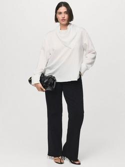 Mango Ryan Blouse, White, White