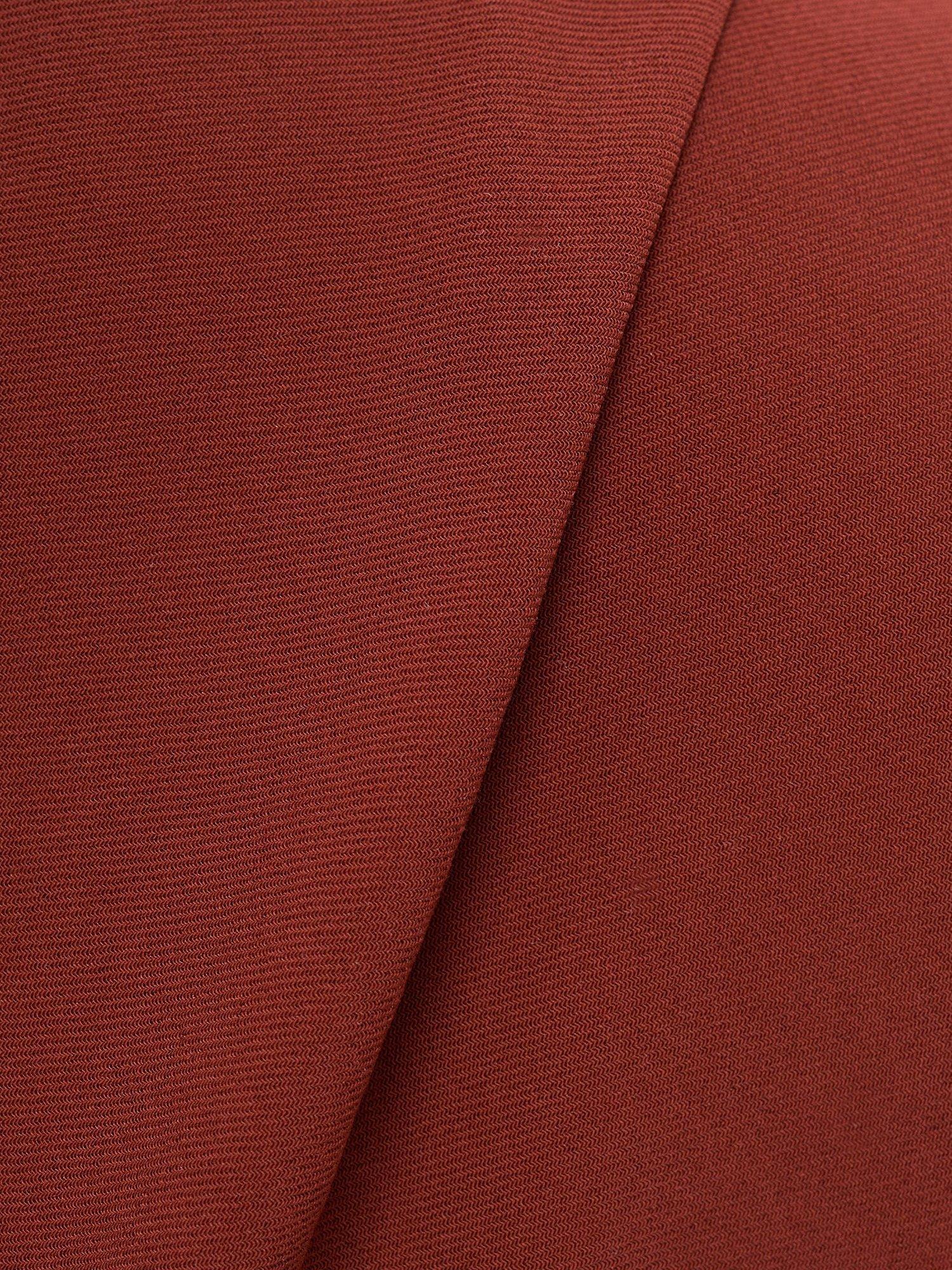 Product image 5 of 8, which shows Mango Stereo Sleeveless Round Neck T-Shirt, Medium Orange, 4